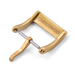 chroonoo buckle brushed gold