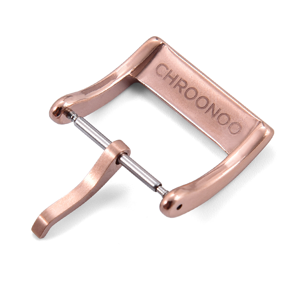 CHROONOO - Pin Buckle - Rose Gold Brushed